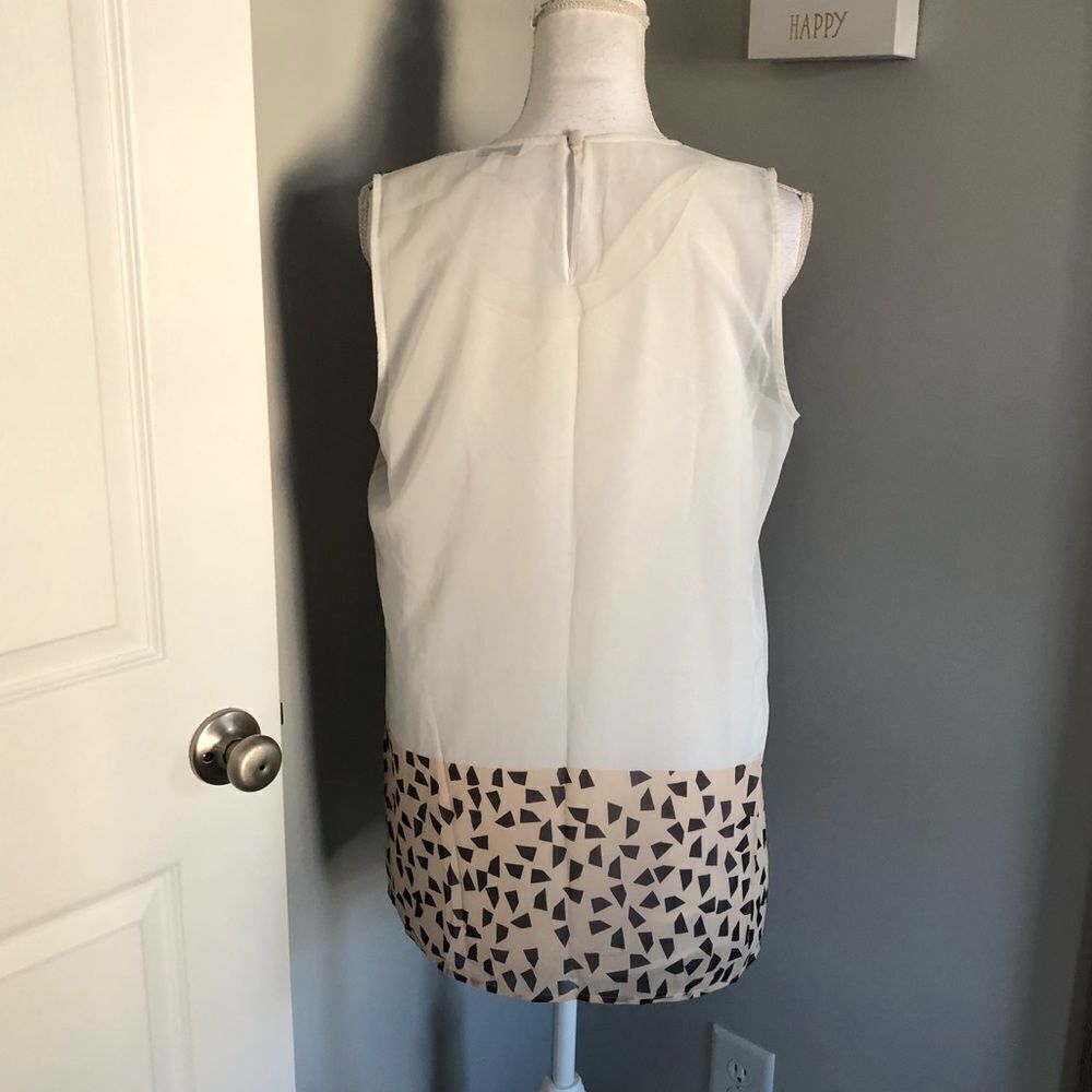 CAbi Sheer Patterned Blouse - Picture 4 of 5